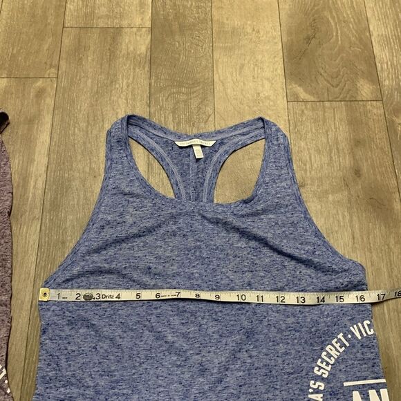 Victoria’s Secrets “Angel” Racerback Set Of‎ 2 Yoga Gym Running Tanktops - Picture 5 of 8